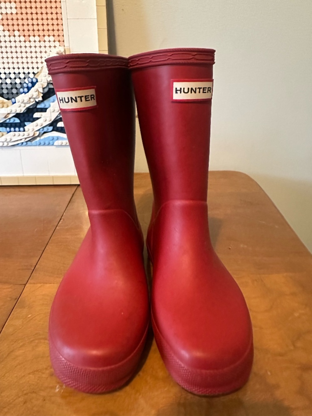 Kids Hunter Rainboots Red